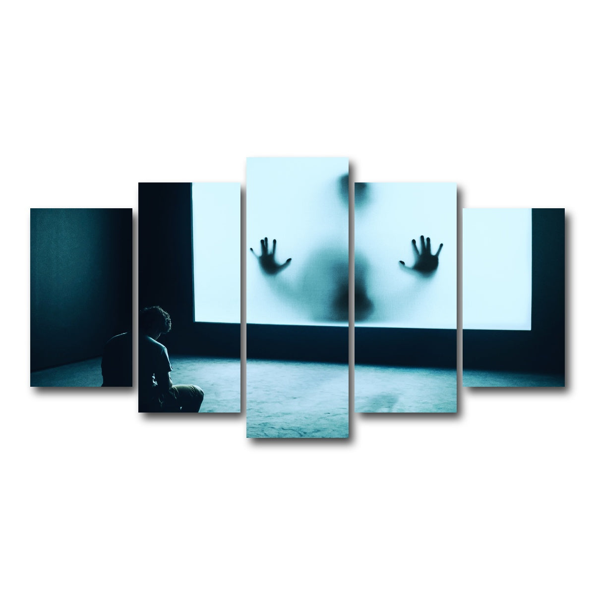 AUTO-MOCKUP WHITE | Horror | 5 Piece | Gallery Wrap Canvas | group=5_normal