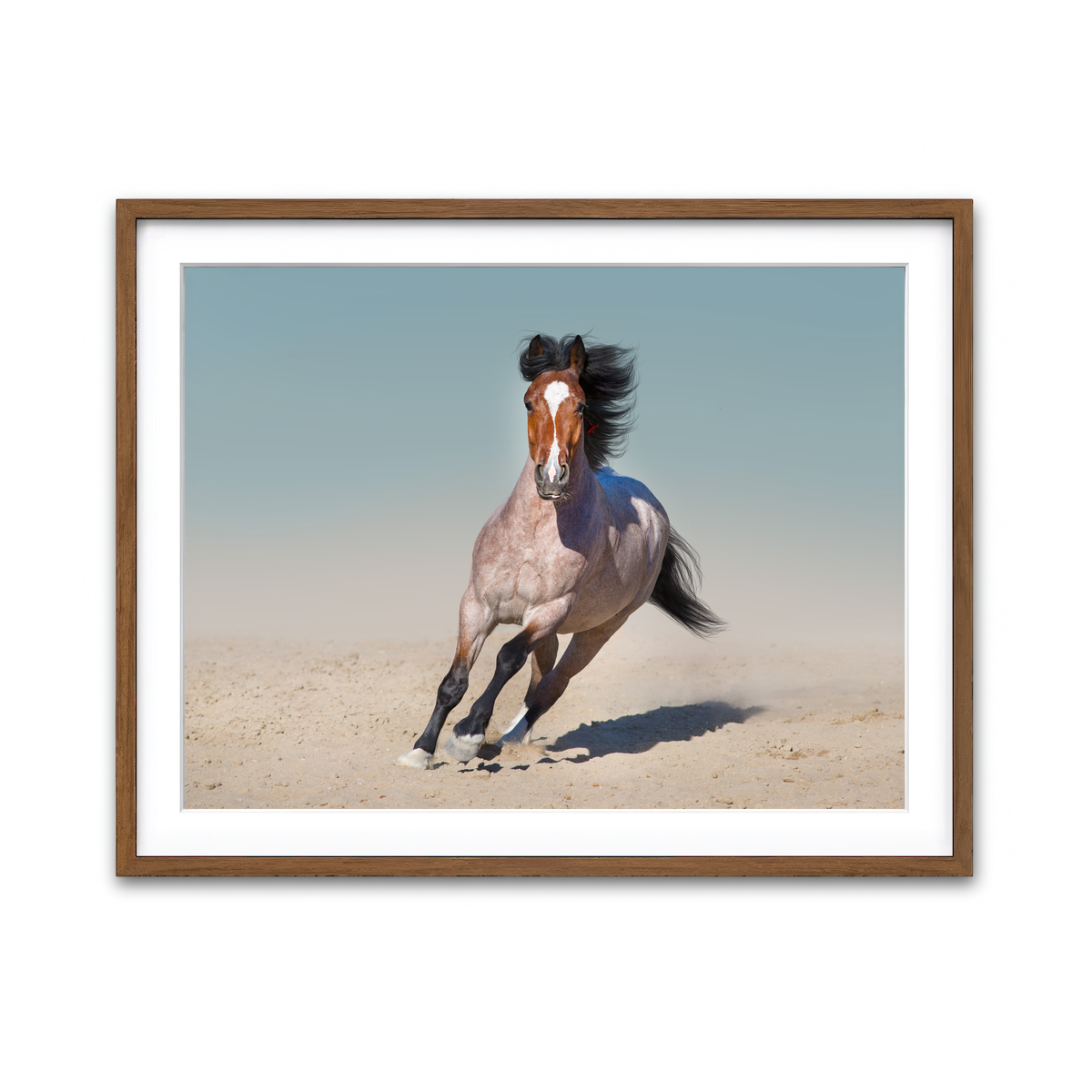 Framed Print 4x3 Walnut