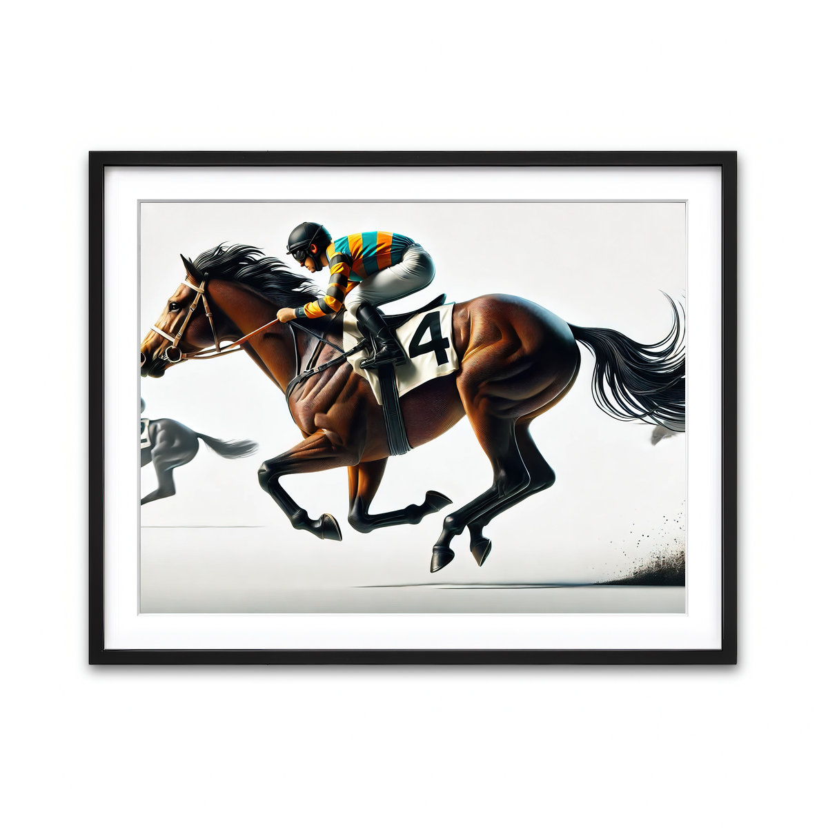 Framed Print 4x3 Black