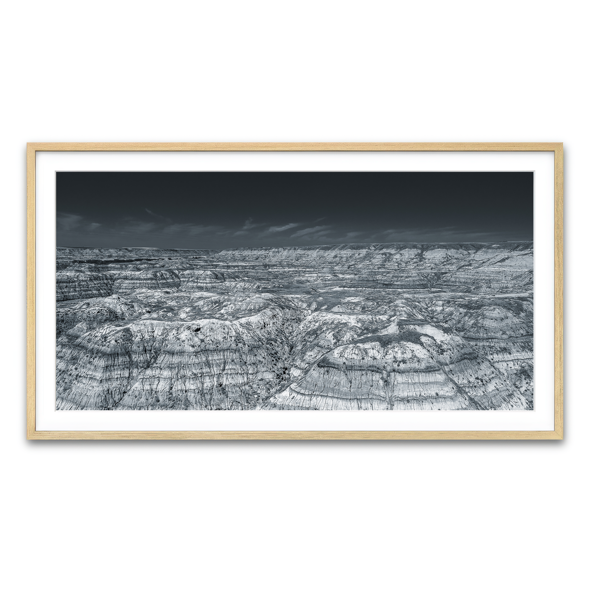 Framed Print 2x1 Natural
