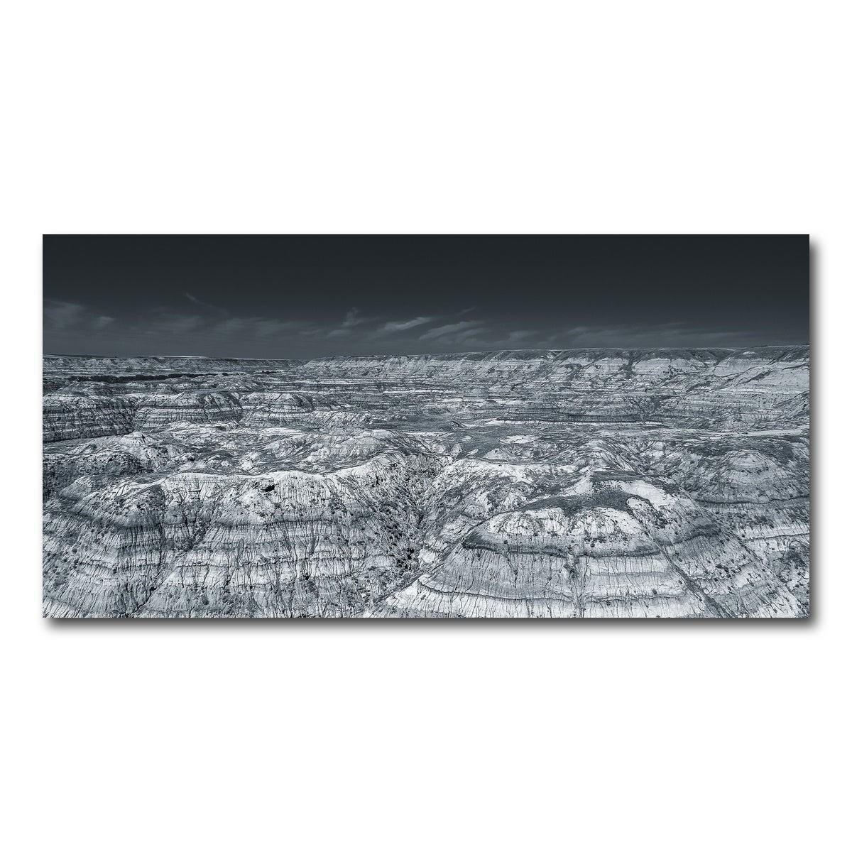 AUTO-MOCKUP WHITE | Horseshoe Canyon Alberta | 1 Piece | Gallery Wrap Canvas | group=2x1