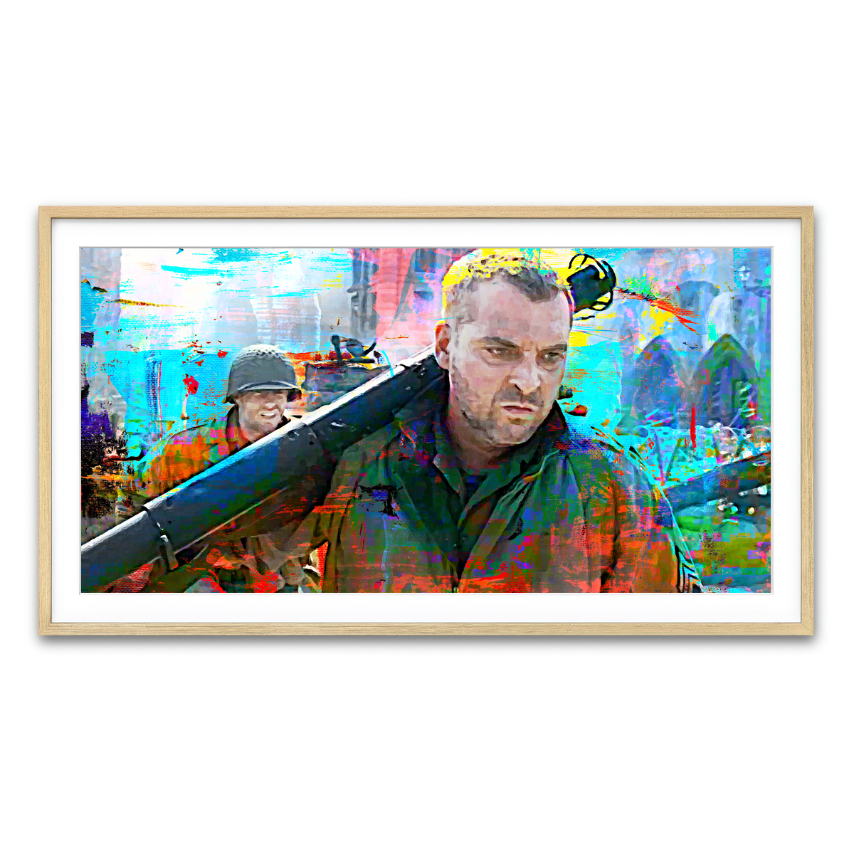 Framed Print 2x1 Natural