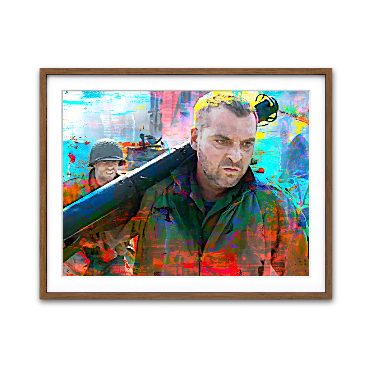 Framed Print 4x3 Walnut