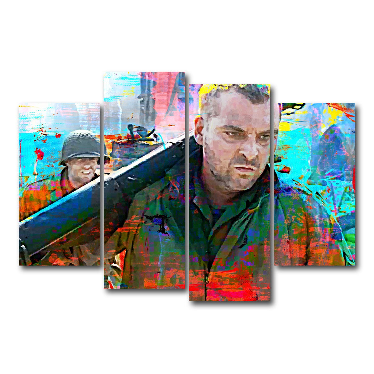 AUTO-MOCKUP WHITE | Horvath - Saving Private Ryan | 4 Piece | Gallery Wrap Canvas | group=4_short