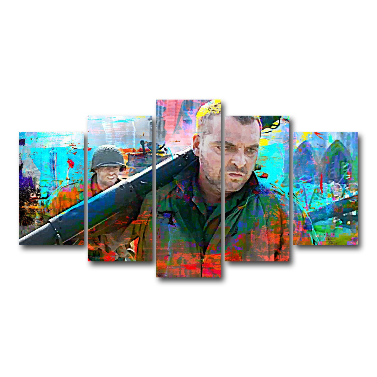 AUTO-MOCKUP WHITE | Horvath - Saving Private Ryan | 5 Piece | Gallery Wrap Canvas | group=5_normal