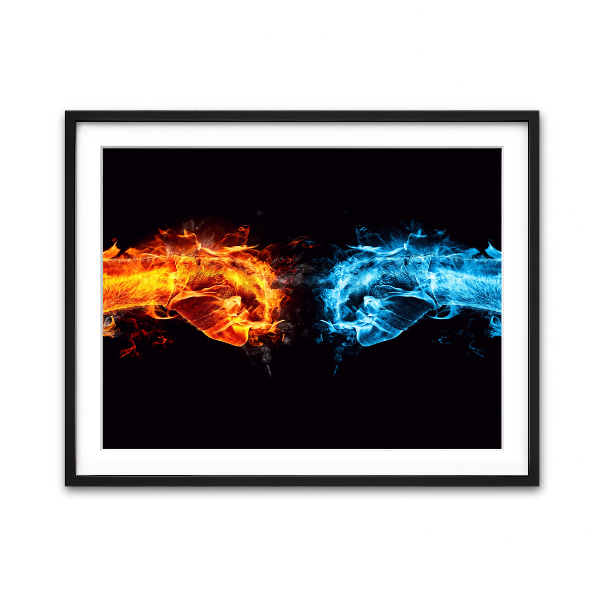 Framed Print 4x3 Black