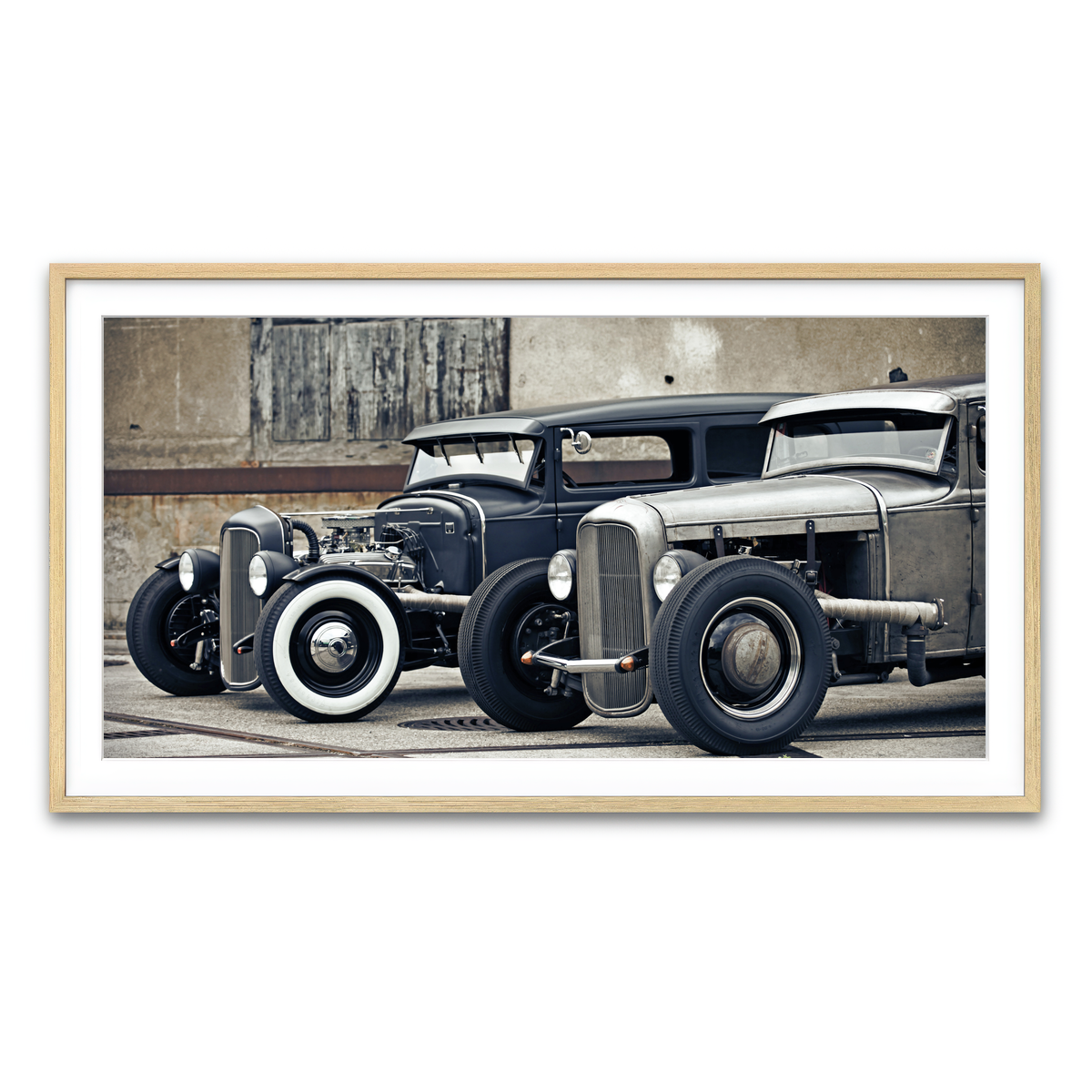 Framed Print 2x1 Natural