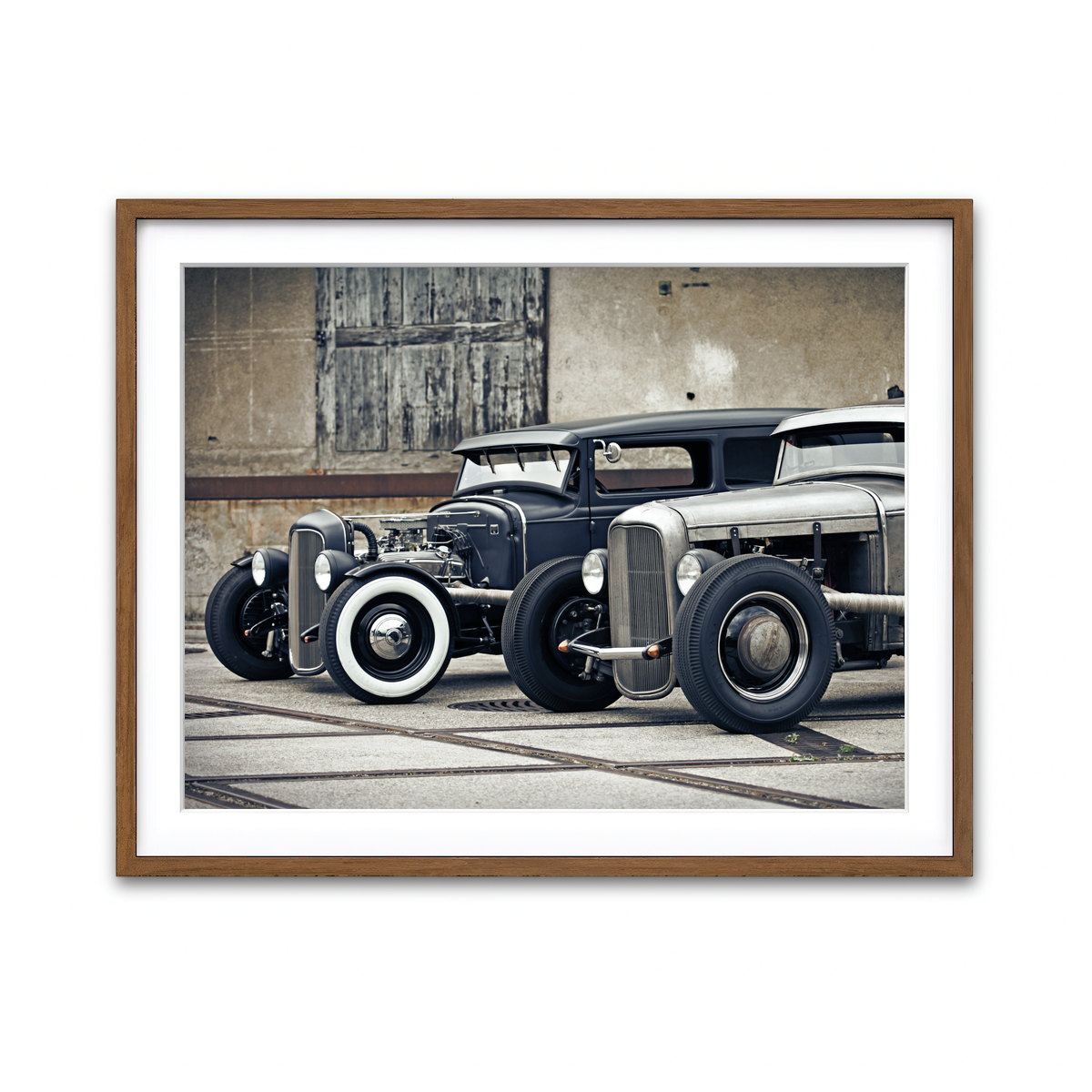 Framed Print 4x3 Walnut