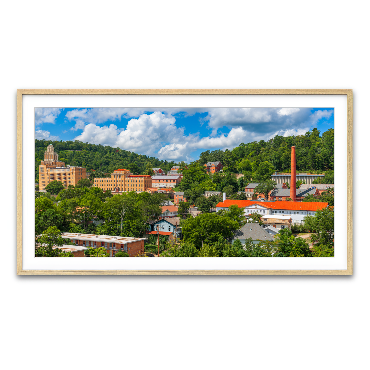 Framed Print 2x1 Natural