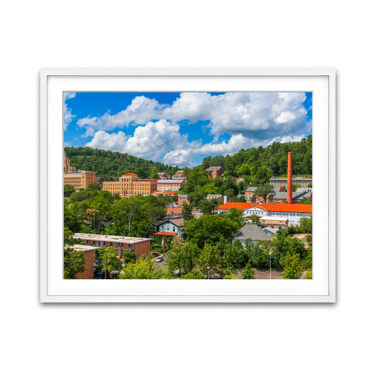 Framed Print 4x3 White