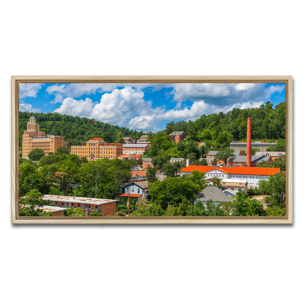 AUTO-MOCKUP WHITE | Hot Springs | 1 Piece | Natural Framed Canvas | group=2x1
