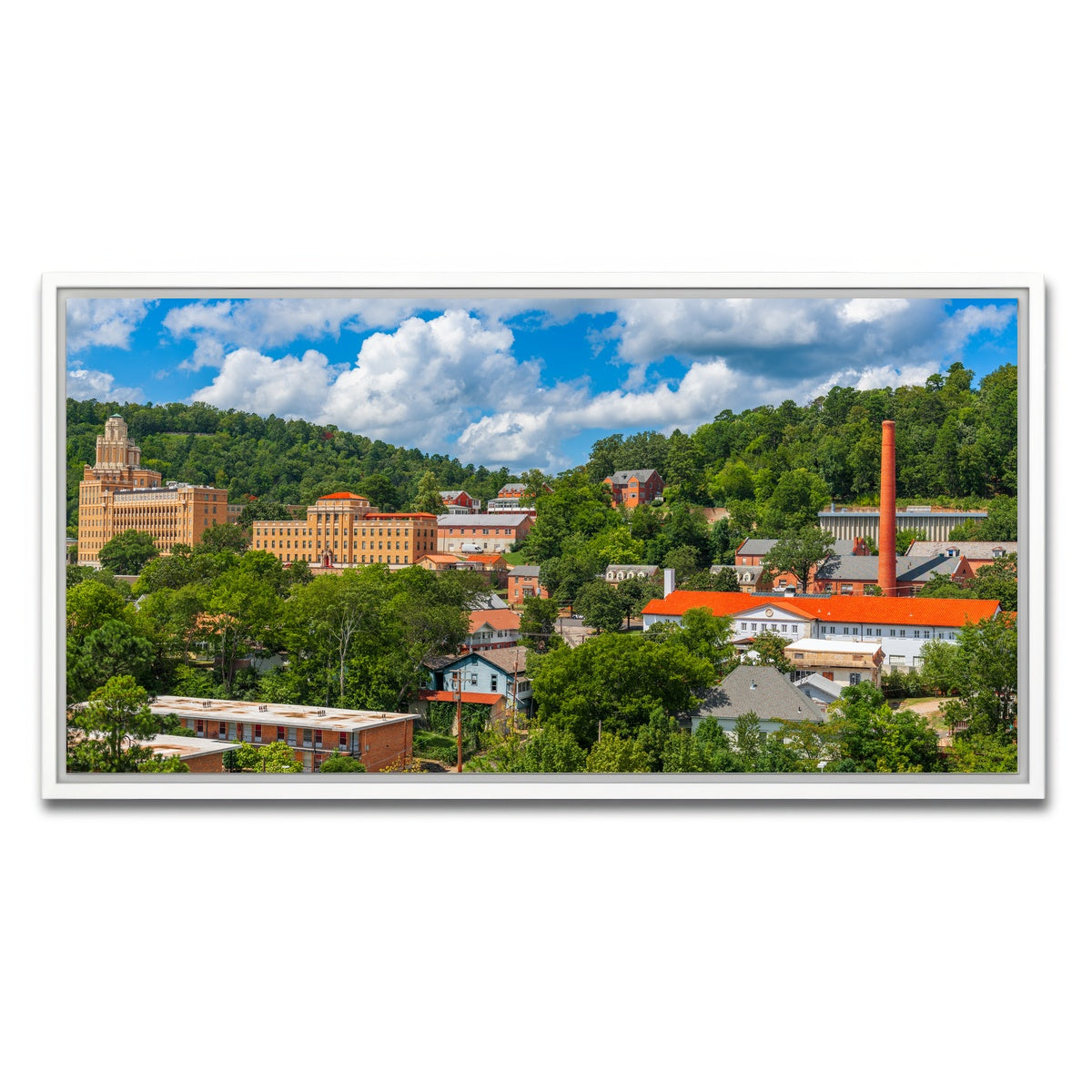 AUTO-MOCKUP WHITE | Hot Springs | 1 Piece | White Framed Canvas | group=2x1