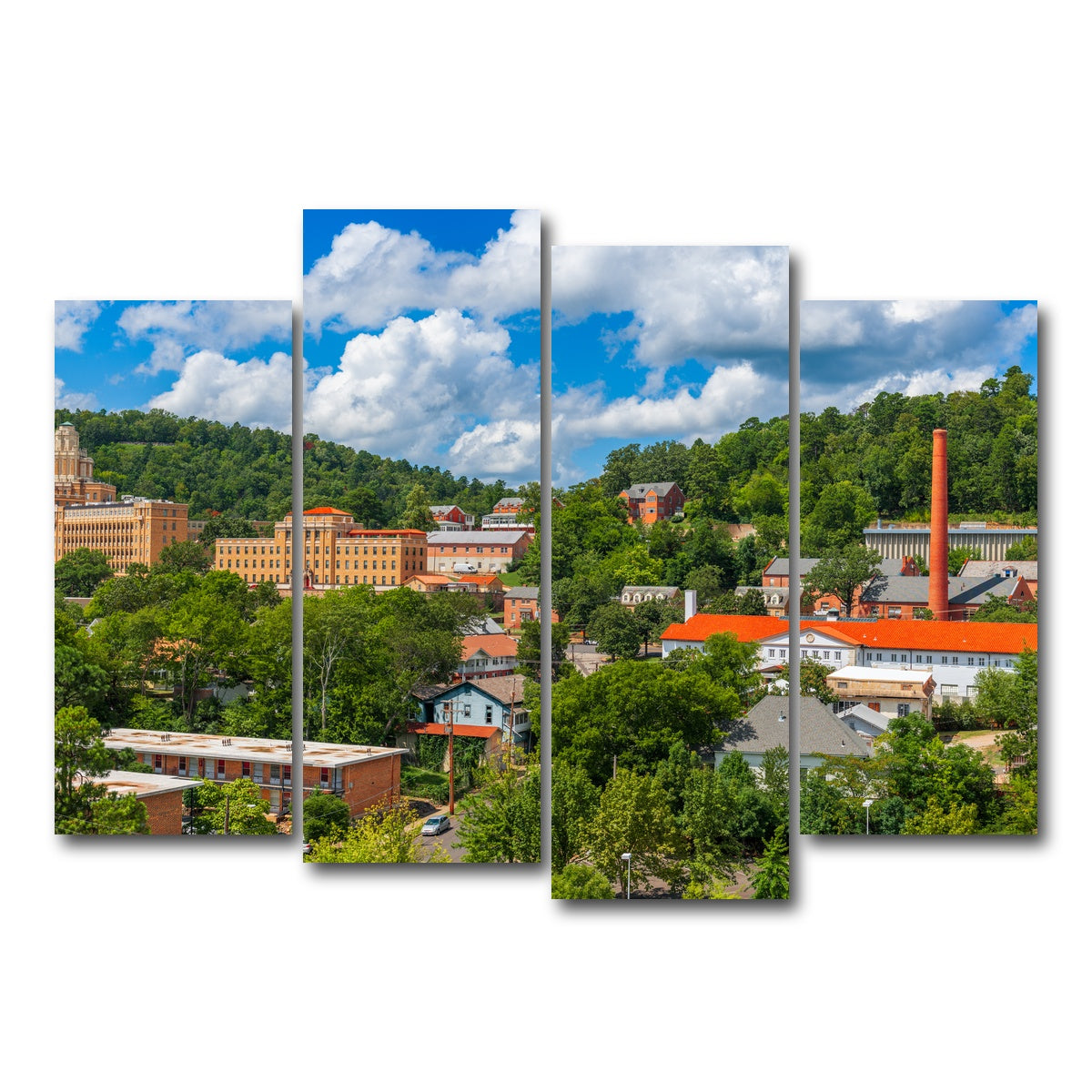 AUTO-MOCKUP WHITE | Hot Springs | 4 Piece | Gallery Wrap Canvas | group=4_normal