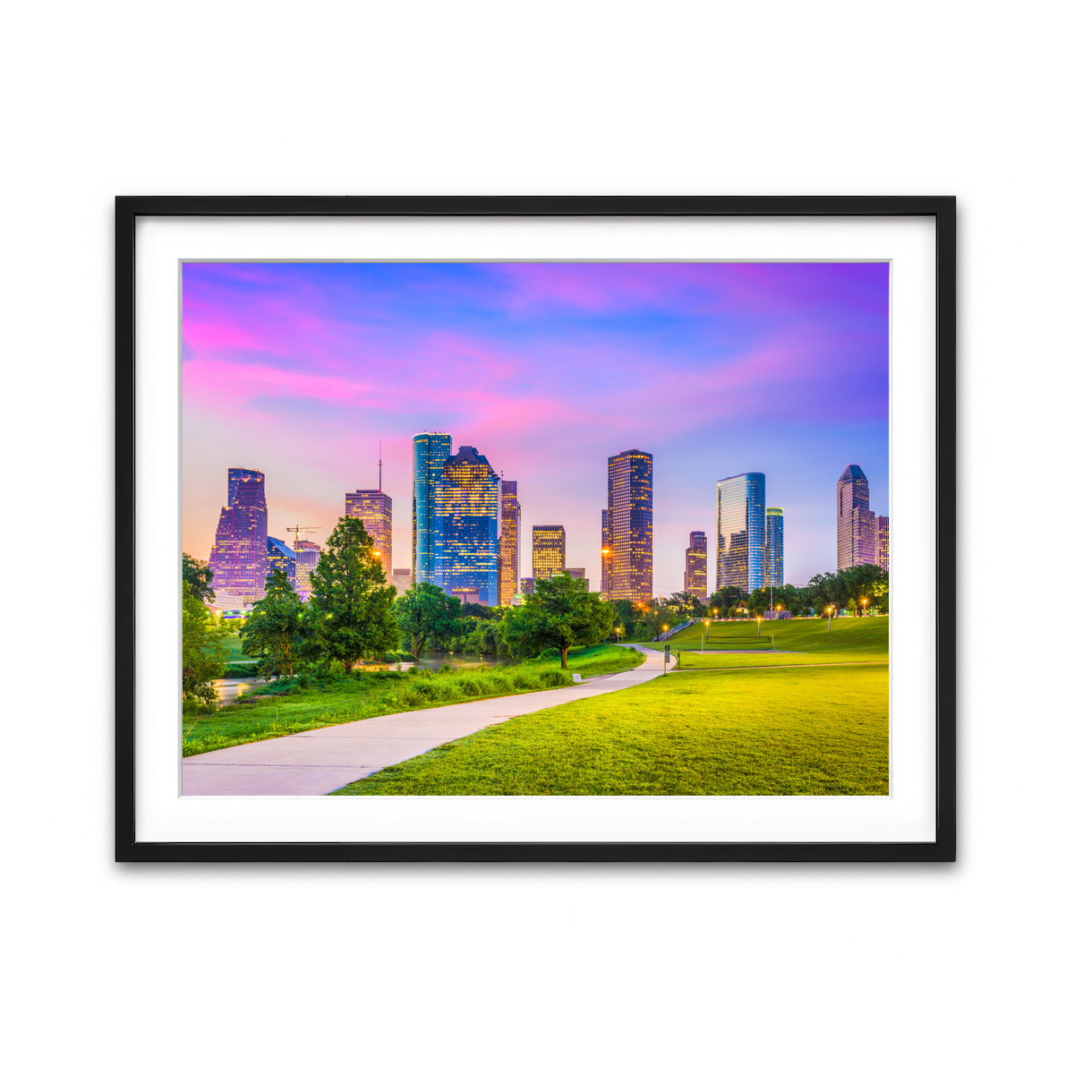 Framed Print 4x3 Black