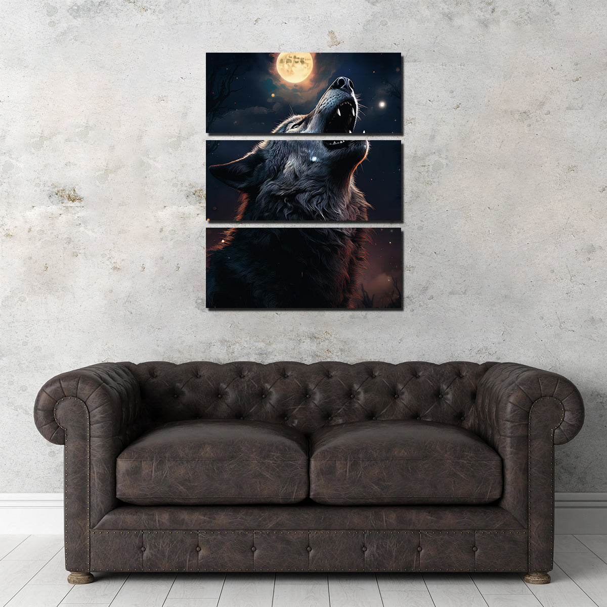 Howling Wolf Wall Art