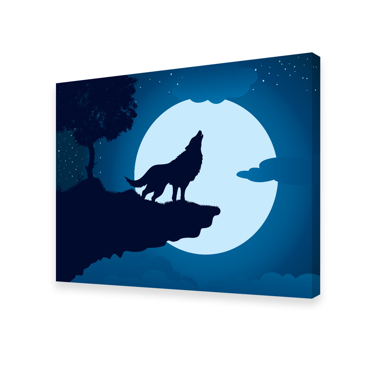 Howling at the Moon Wall Art