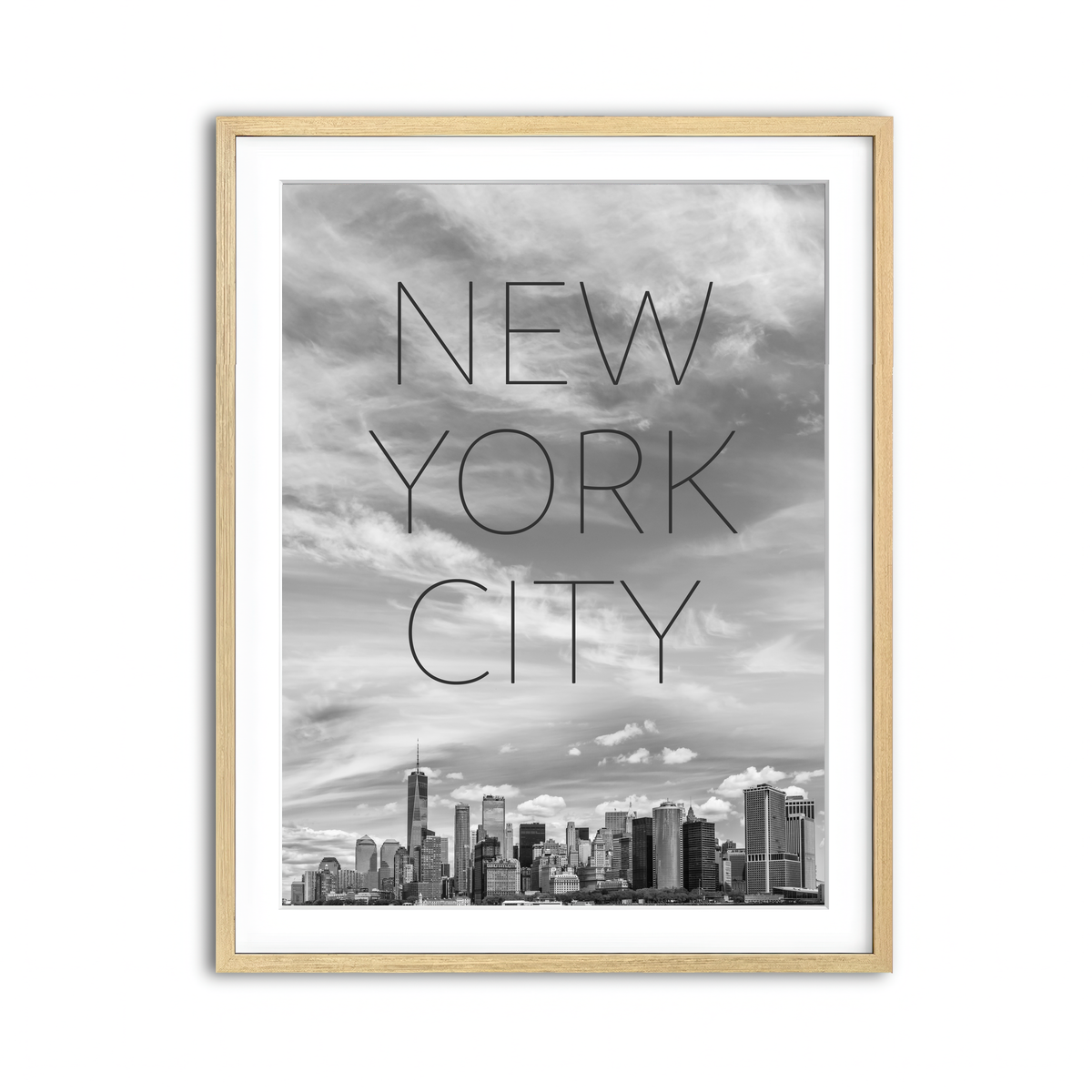 Framed Print 3x4 Natural