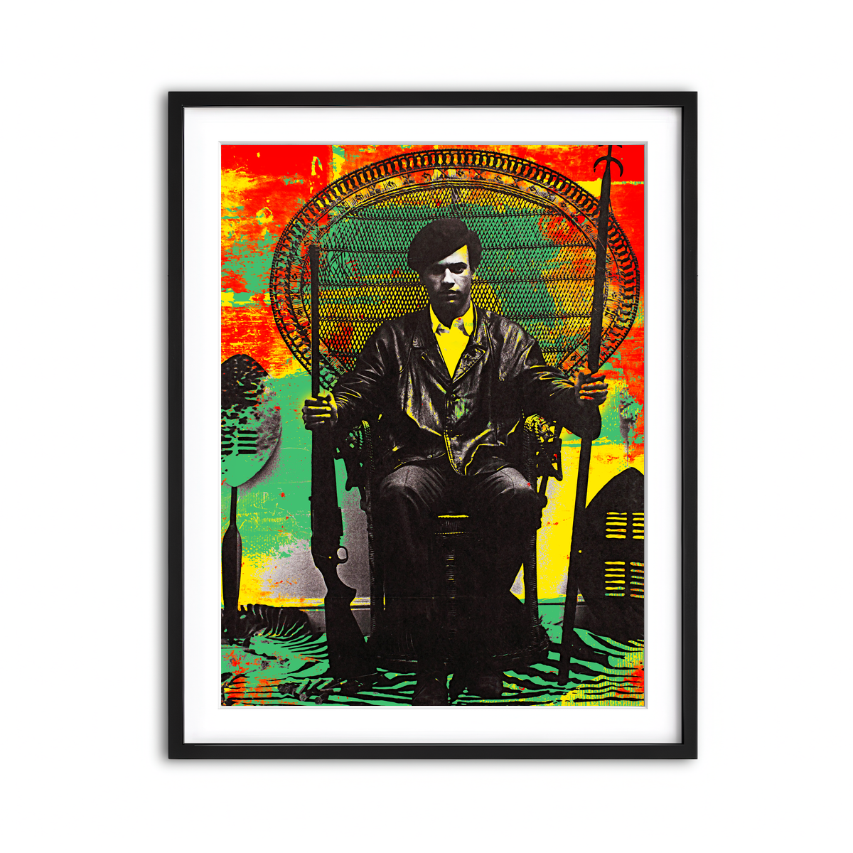 Framed Print 3x4 Black