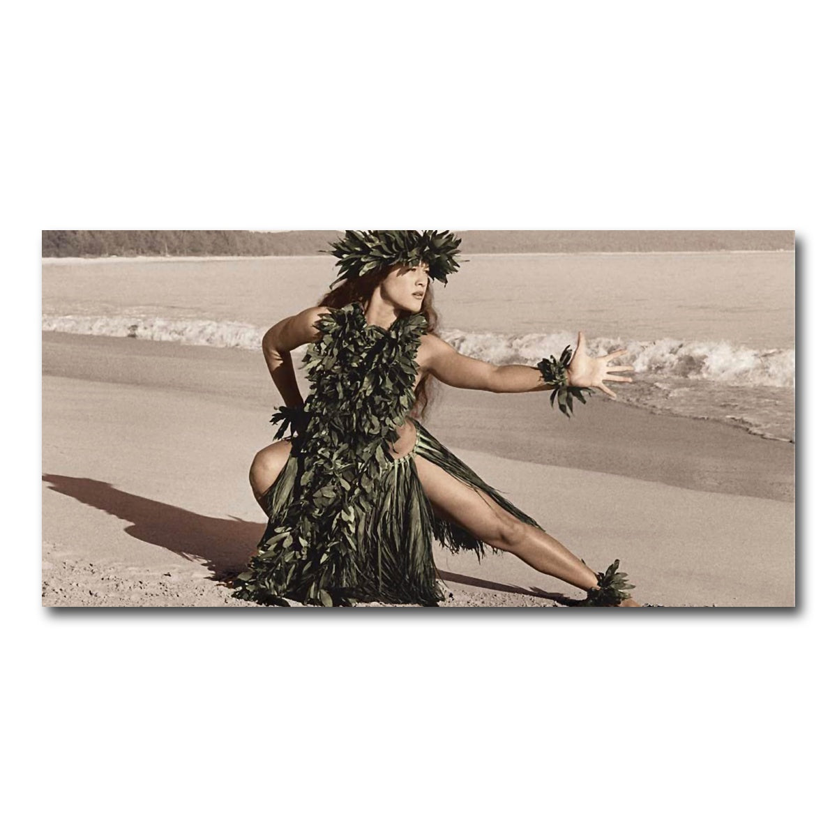 AUTO-MOCKUP WHITE | Hula Dancer | 1 Piece | Gallery Wrap Canvas | group=2x1