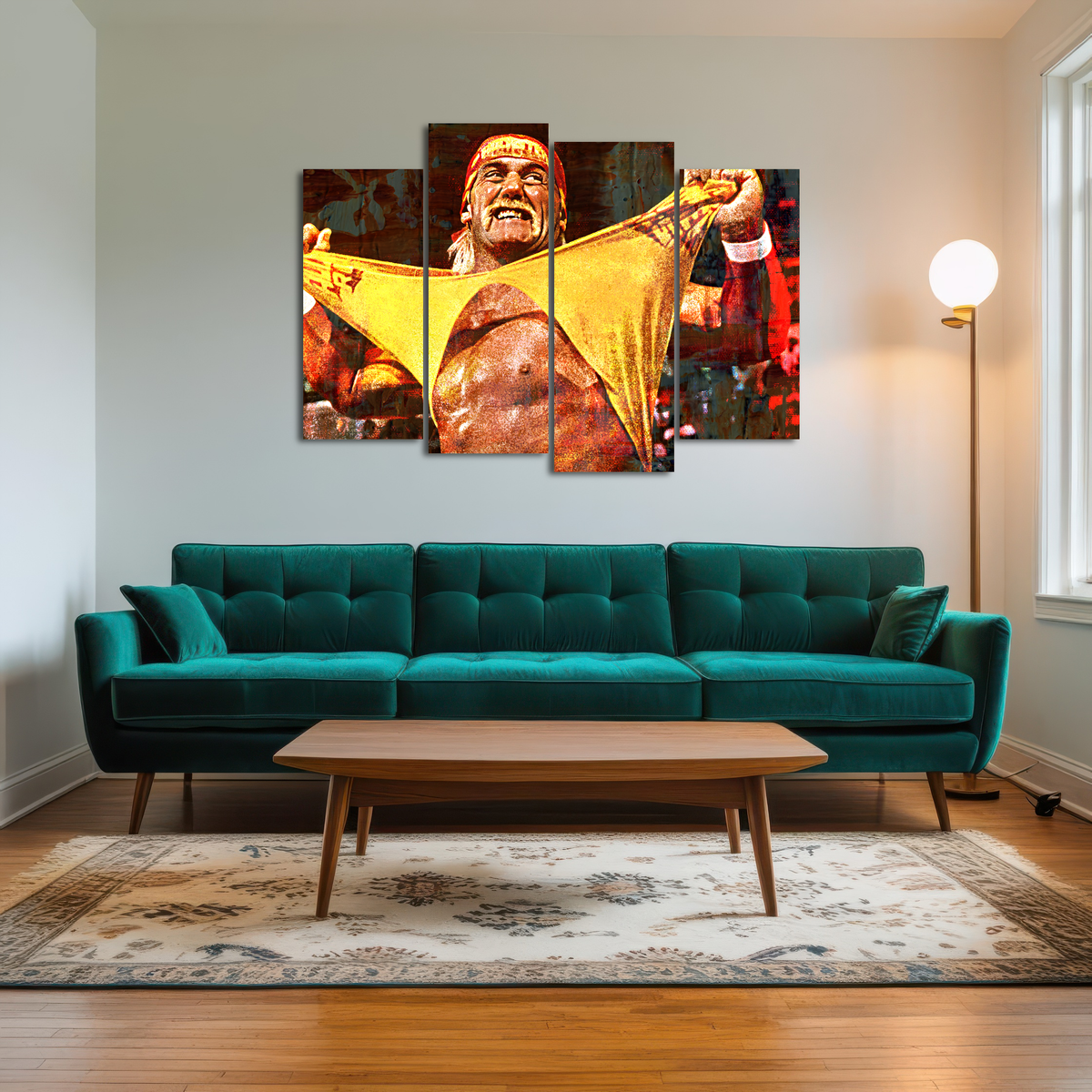 Hulk Hogan Wall Art