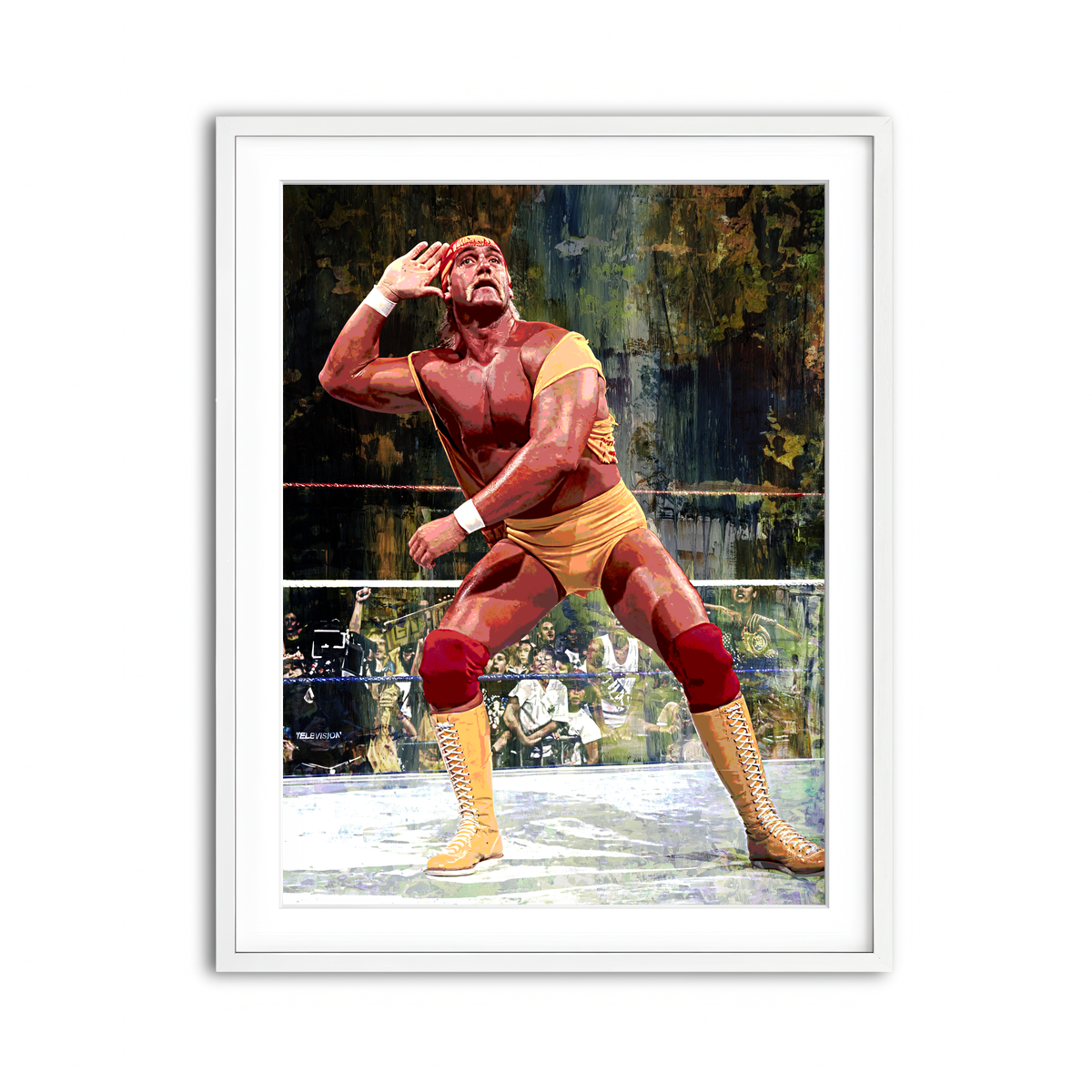 Framed Print 3x4 White