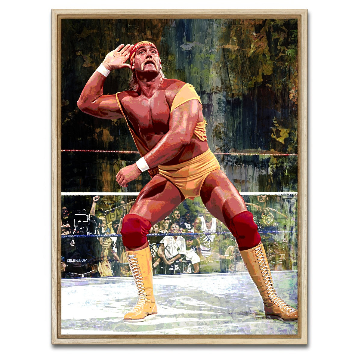AUTO-MOCKUP WHITE | Hulkamania | 1 Piece | Natural Framed Canvas | group=3x4