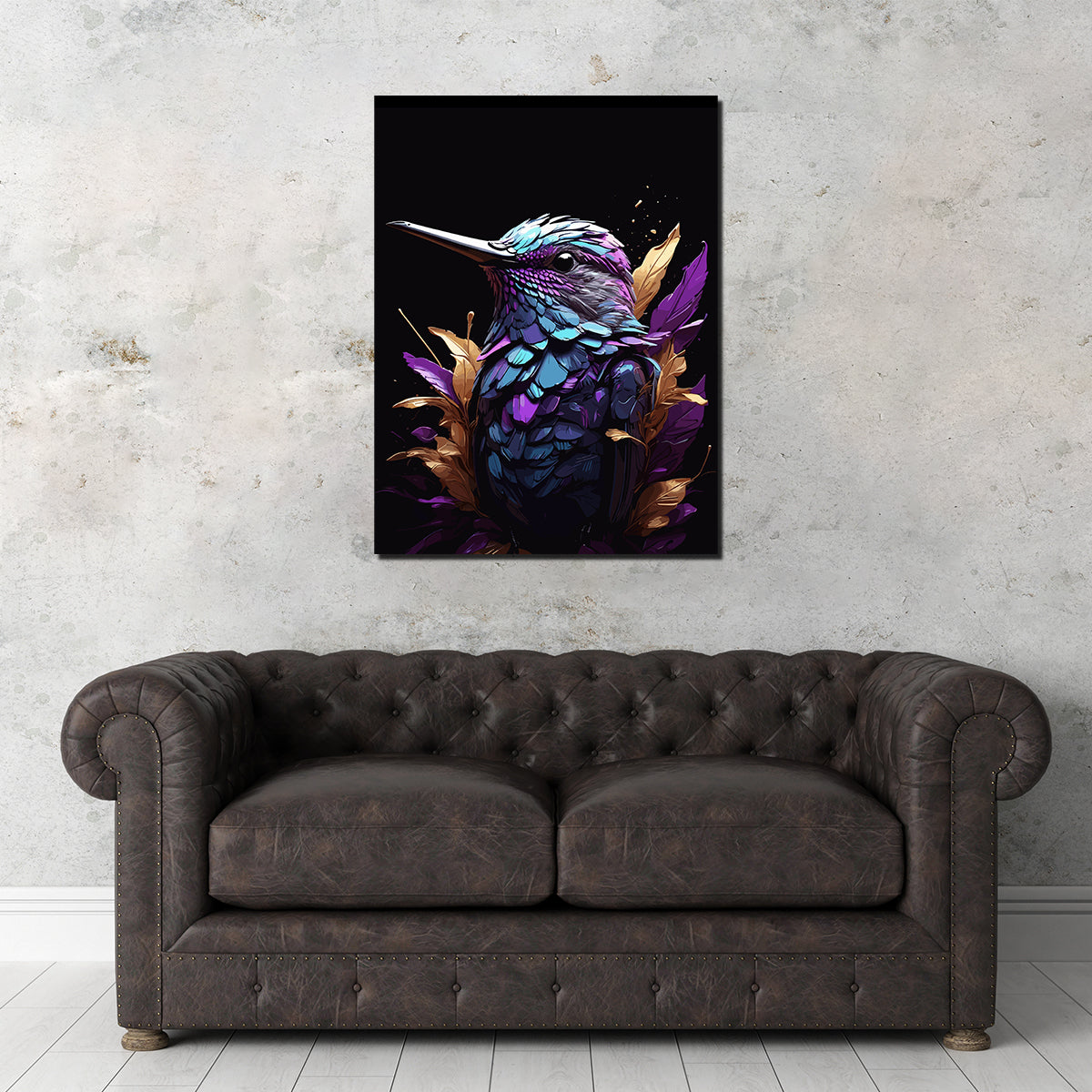 Hummingbird Animal Wall Art