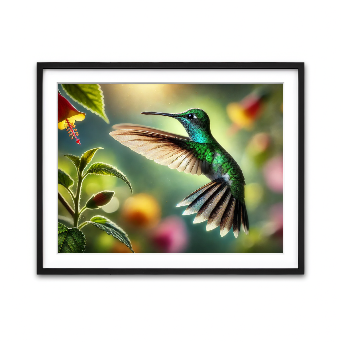 Framed Print 4x3 Black