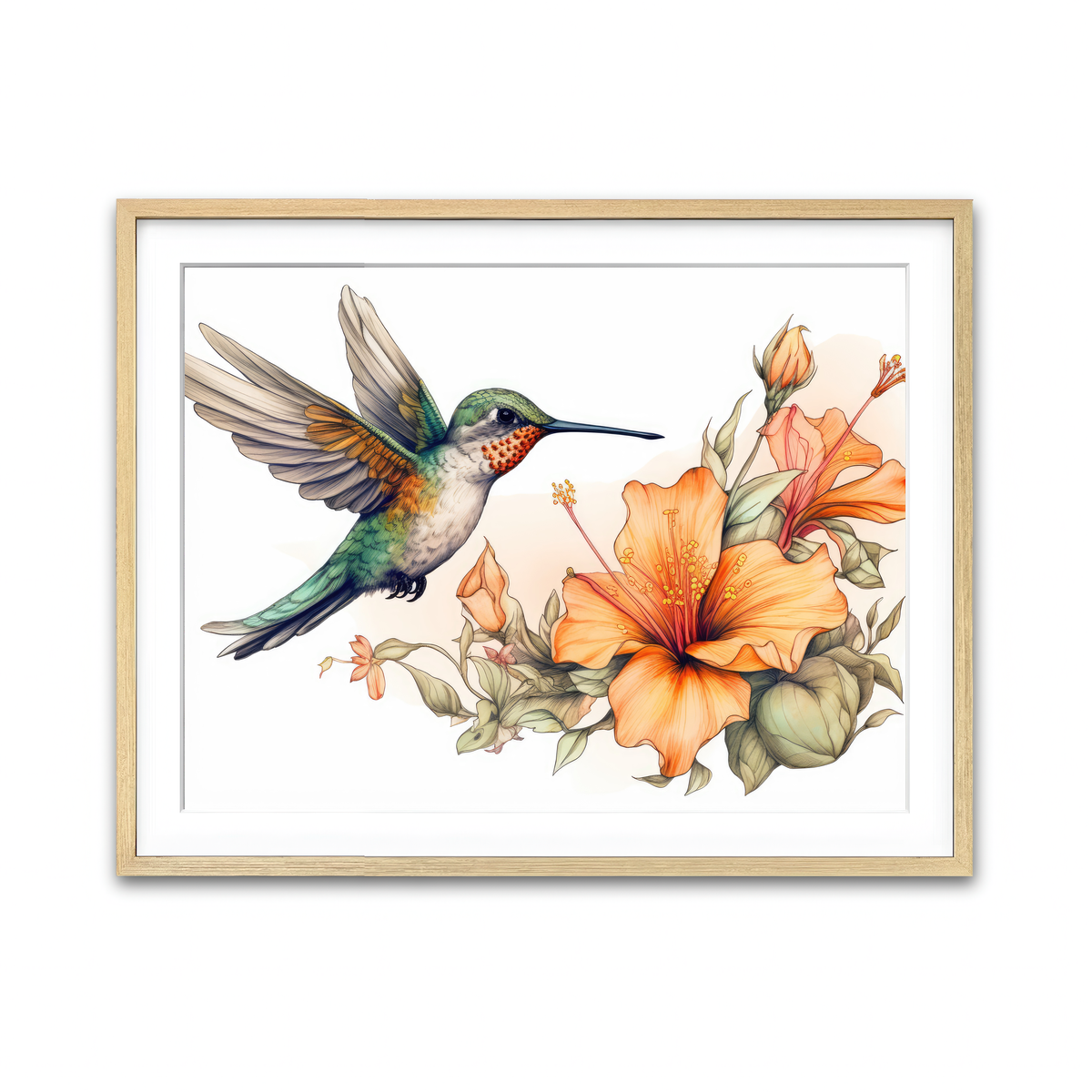 Framed Print 4x3 Natural