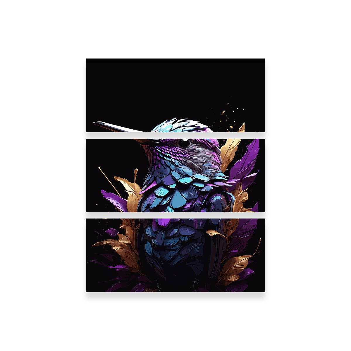 Hummingbird Animal Wall Art