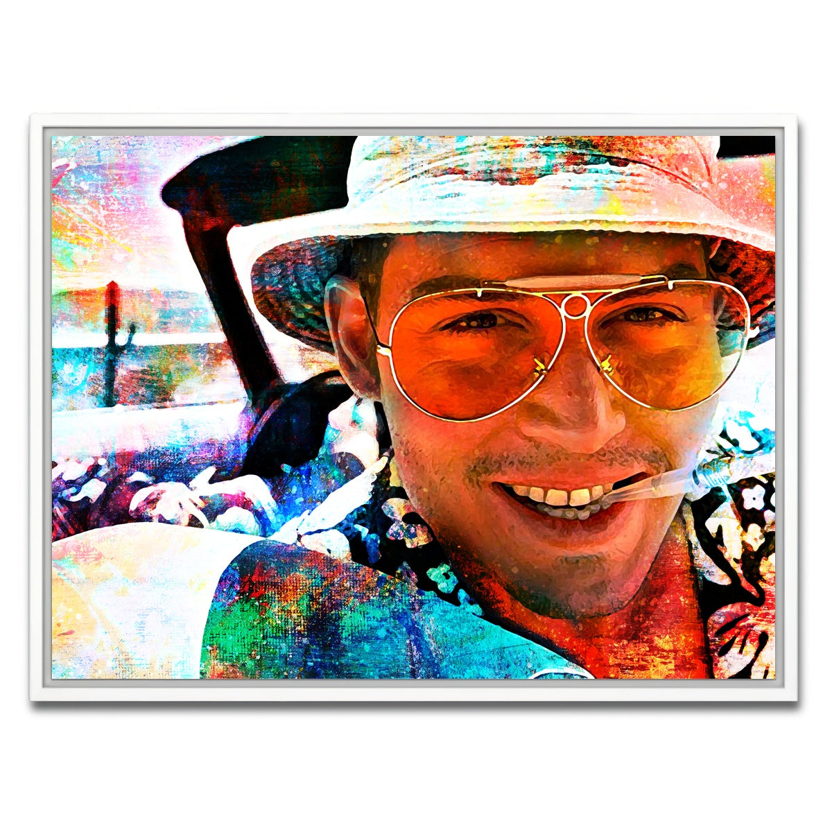 AUTO-MOCKUP WHITE | Hunter S | 1 Piece | White Framed Canvas | group=4x3