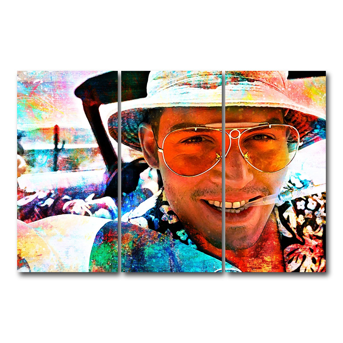 AUTO-MOCKUP WHITE | Hunter S | 3 Piece | Gallery Wrap Canvas | group=12x24