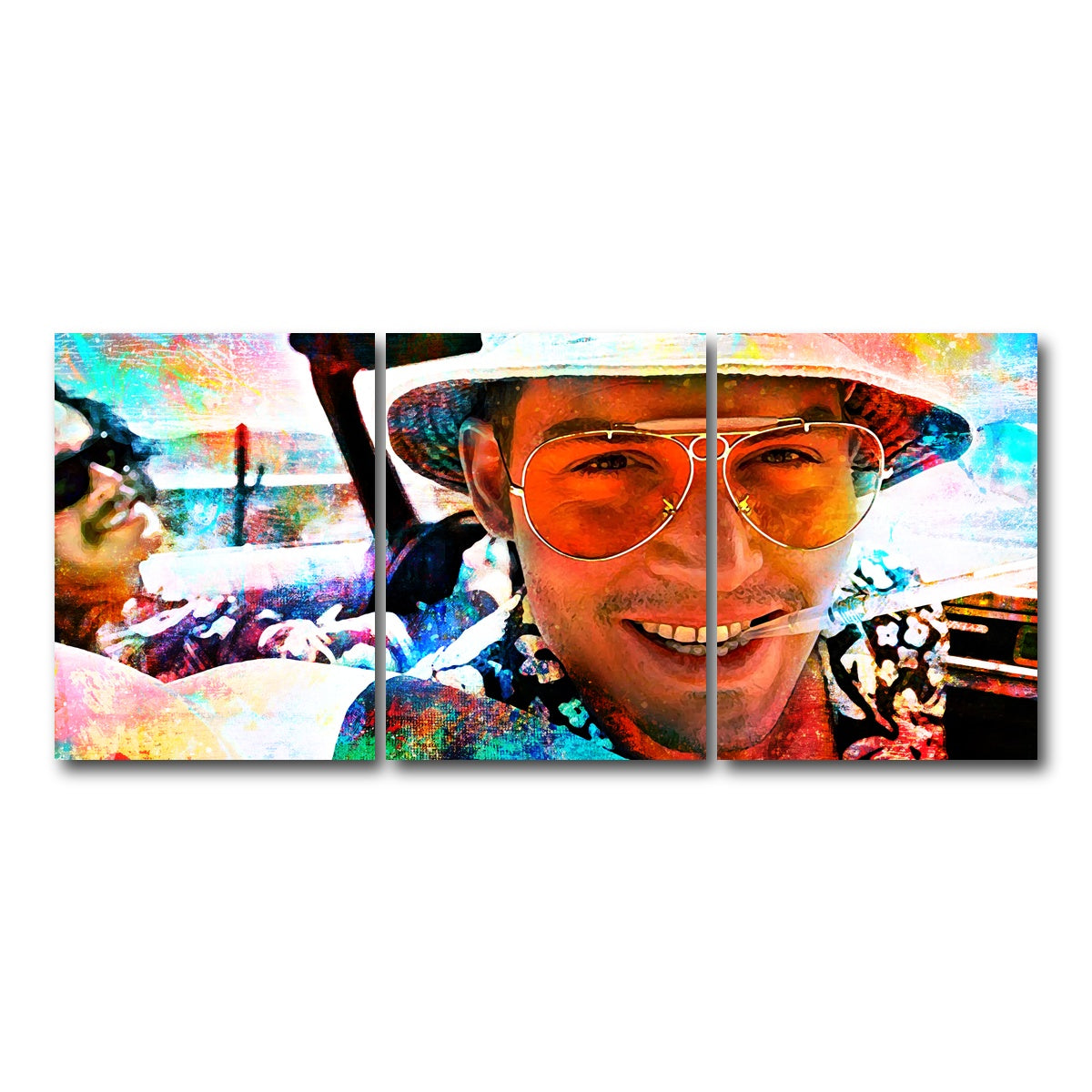 AUTO-MOCKUP WHITE | Hunter S | 3 Piece | Gallery Wrap Canvas | group=18x24