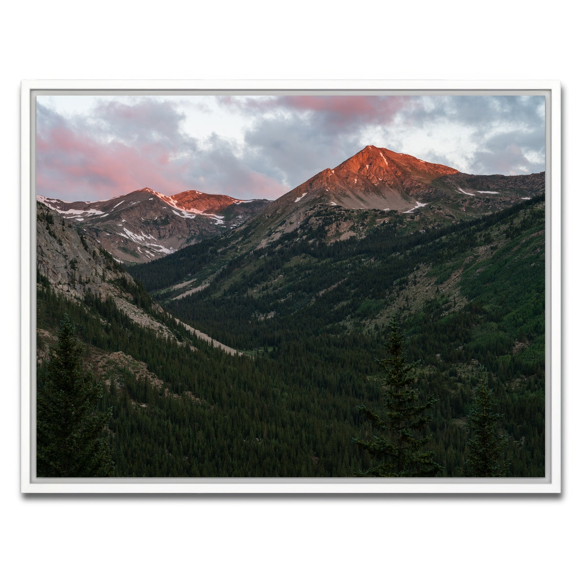 AUTO-MOCKUP WHITE | Huron Peak | 1 Piece | White Framed Canvas | group=4x3