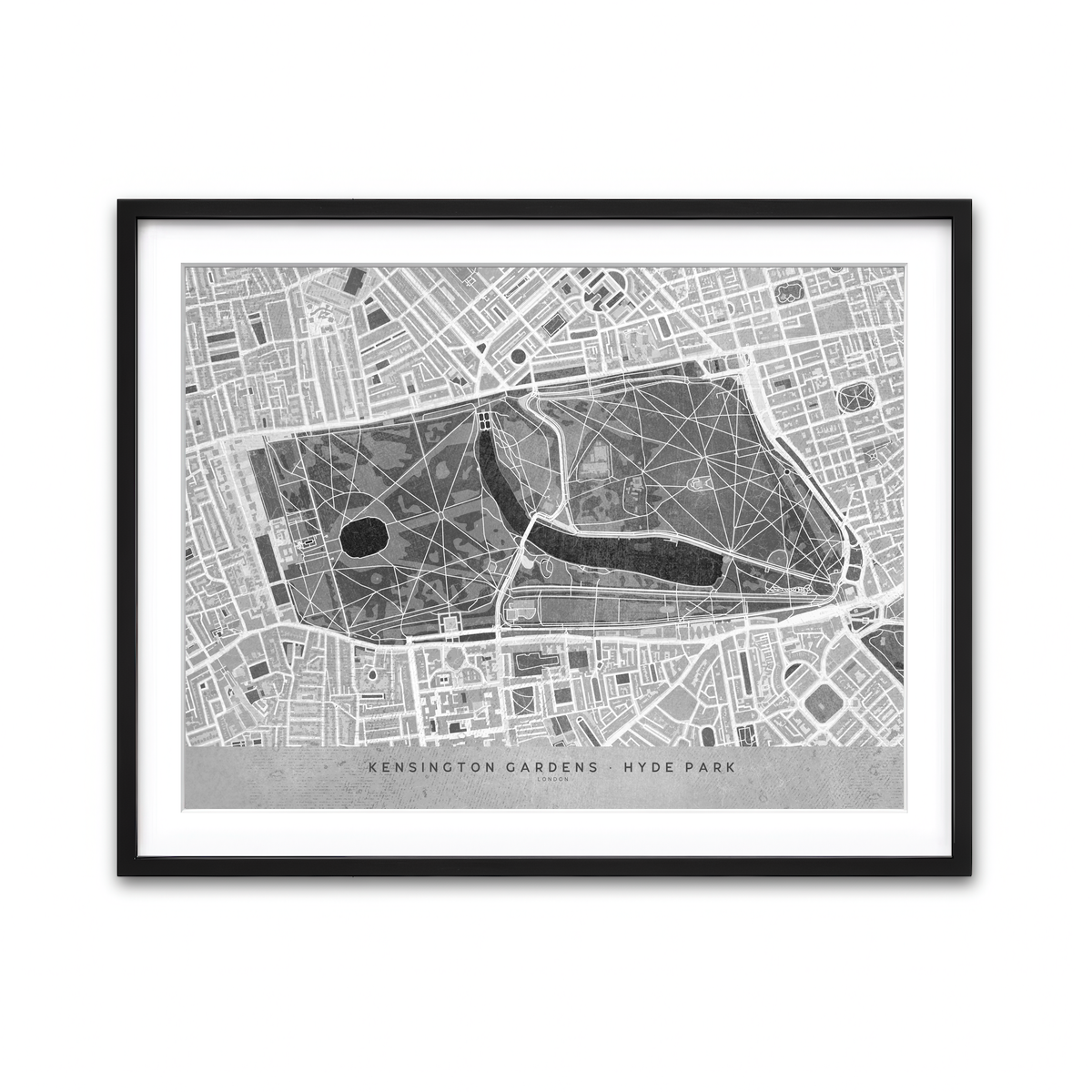 Framed Print 4x3 Black