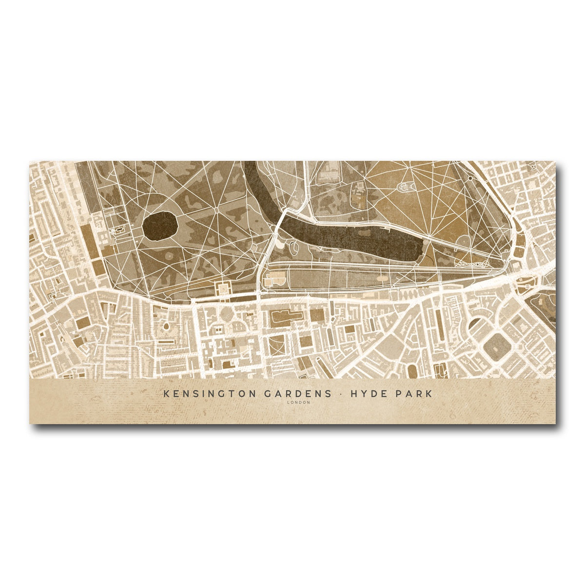 AUTO-MOCKUP WHITE | Hyde Park Map | 1 Piece | Gallery Wrap Canvas | group=2x1