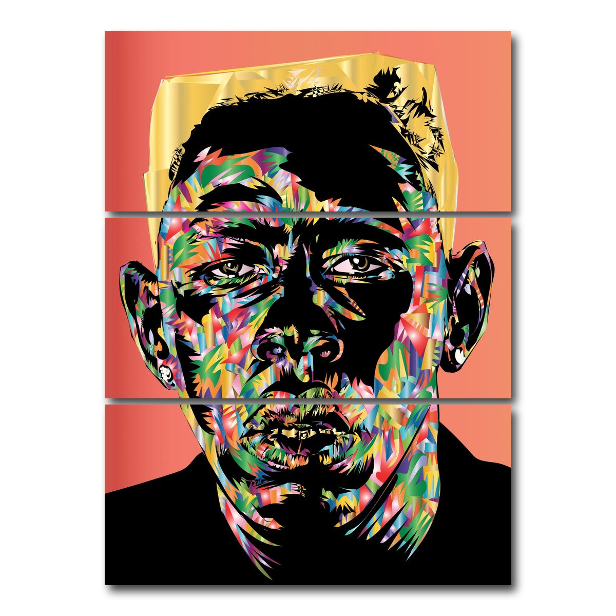 AUTO-MOCKUP WHITE | IGOR | 3 Piece | Gallery Wrap Canvas | group=8x18_stacked