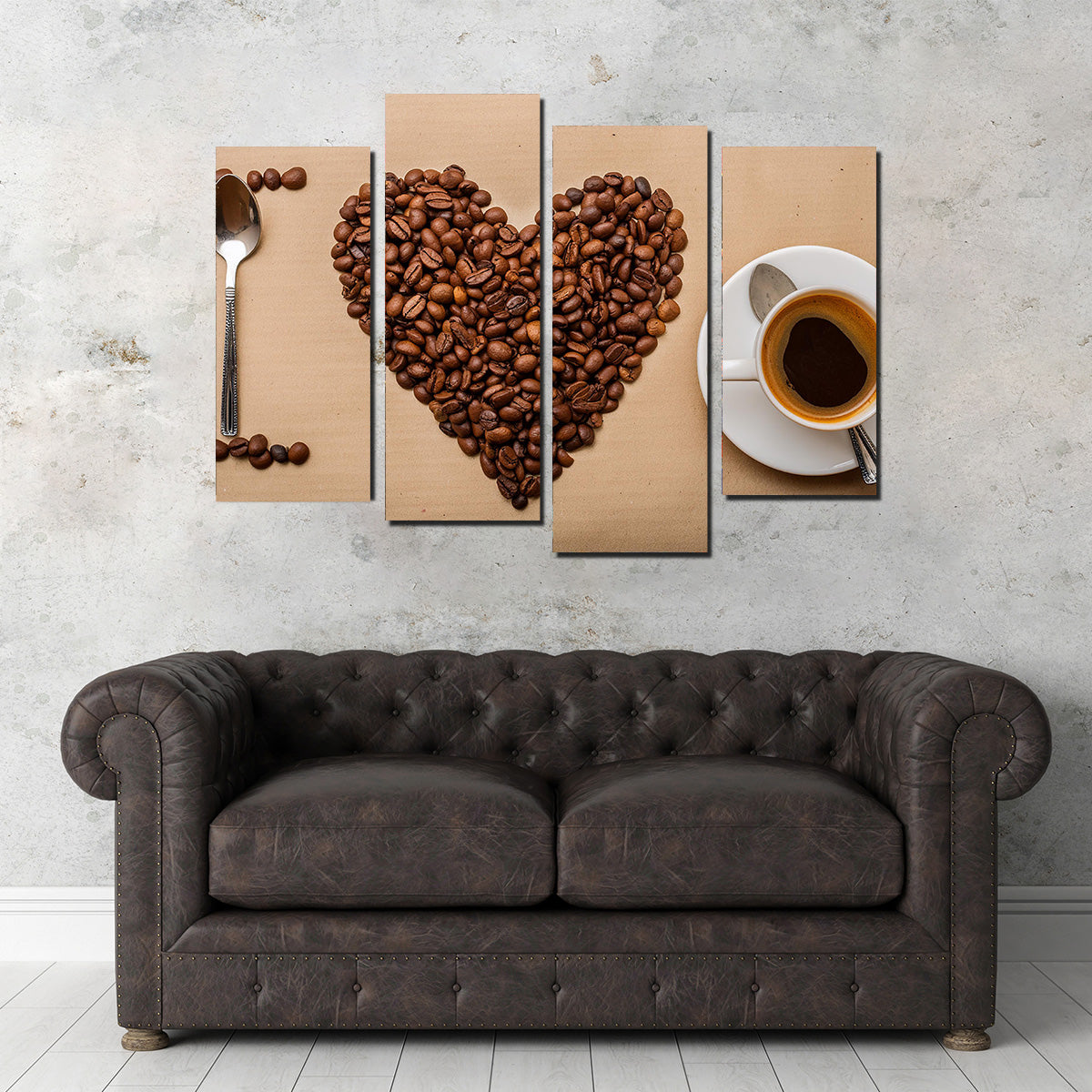 I Love Coffee Wall Art