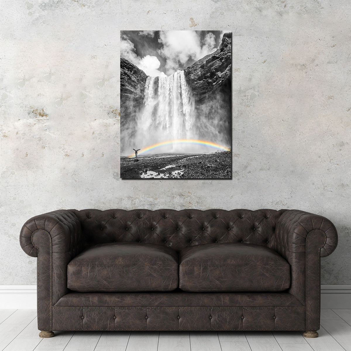 Iceland Skogafoss Wall Art