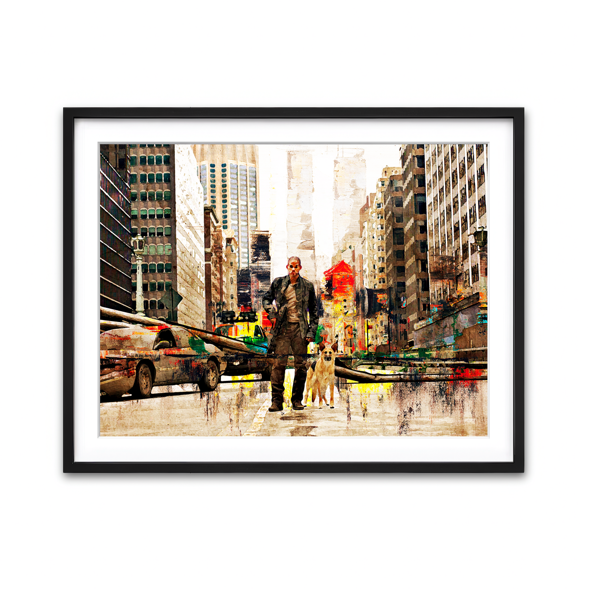 Framed Print 4x3 Black