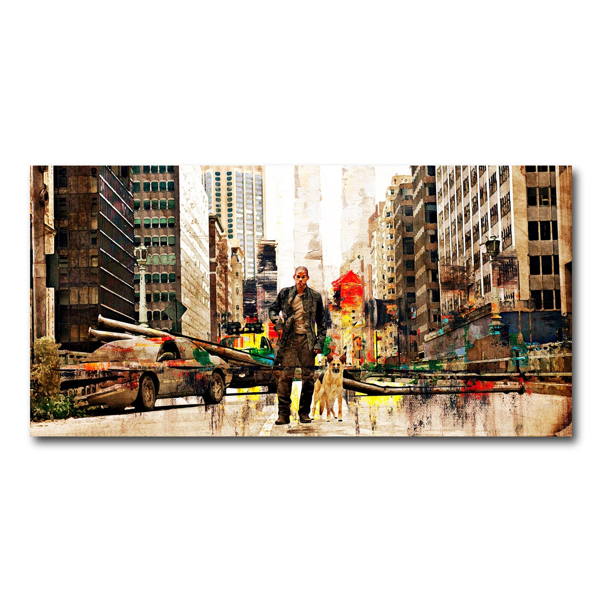 AUTO-MOCKUP WHITE | I Am Legend | 1 Piece | Gallery Wrap Canvas | group=2x1