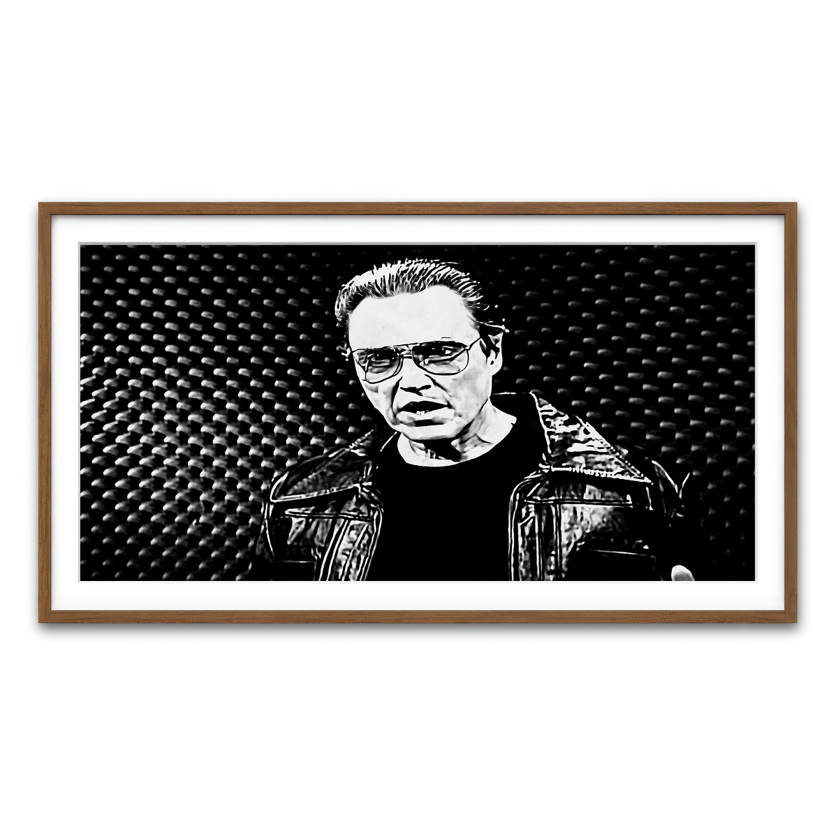 Framed Print 2x1 Walnut