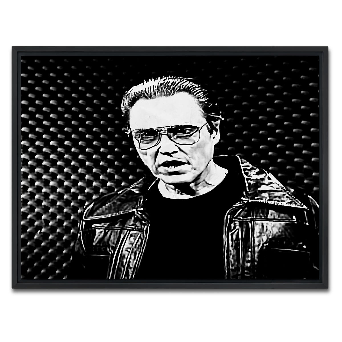 AUTO-MOCKUP WHITE | I Got a Fever Grayscale | 1 Piece | Black Framed Canvas | group=4x3