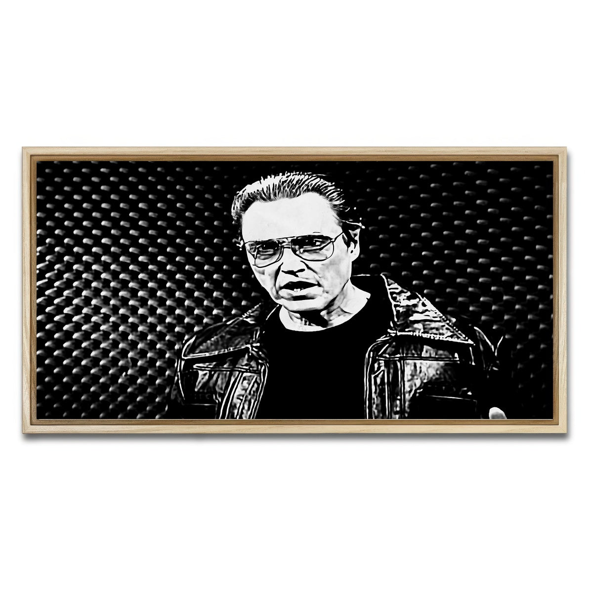 AUTO-MOCKUP WHITE | I Got a Fever Grayscale | 1 Piece | Natural Framed Canvas | group=2x1