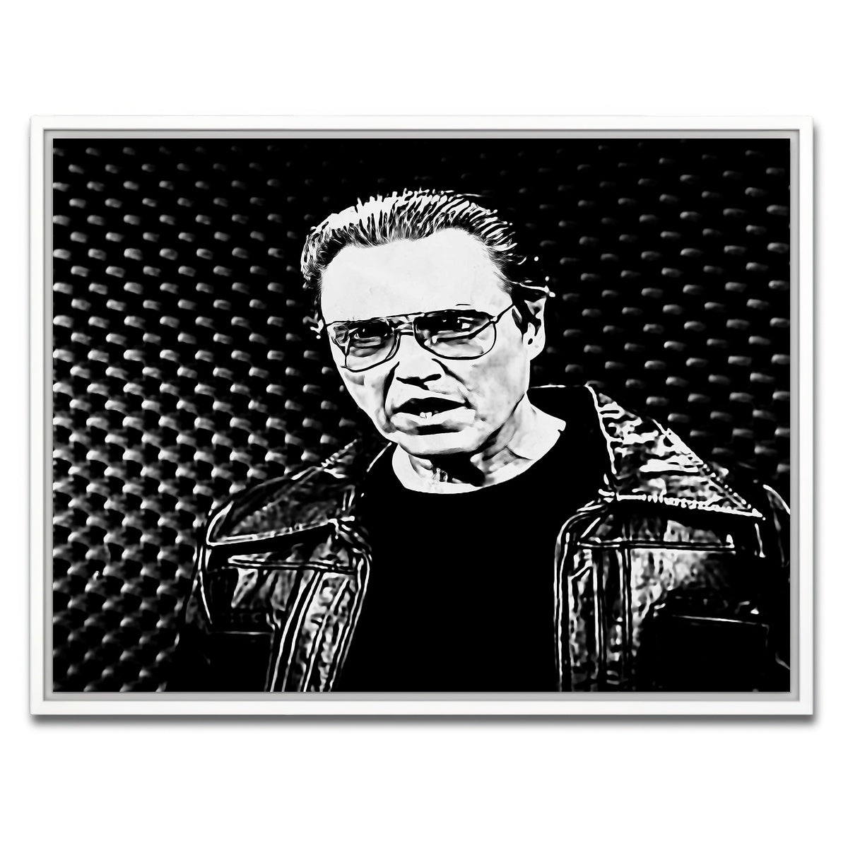 AUTO-MOCKUP WHITE | I Got a Fever Grayscale | 1 Piece | White Framed Canvas | group=4x3