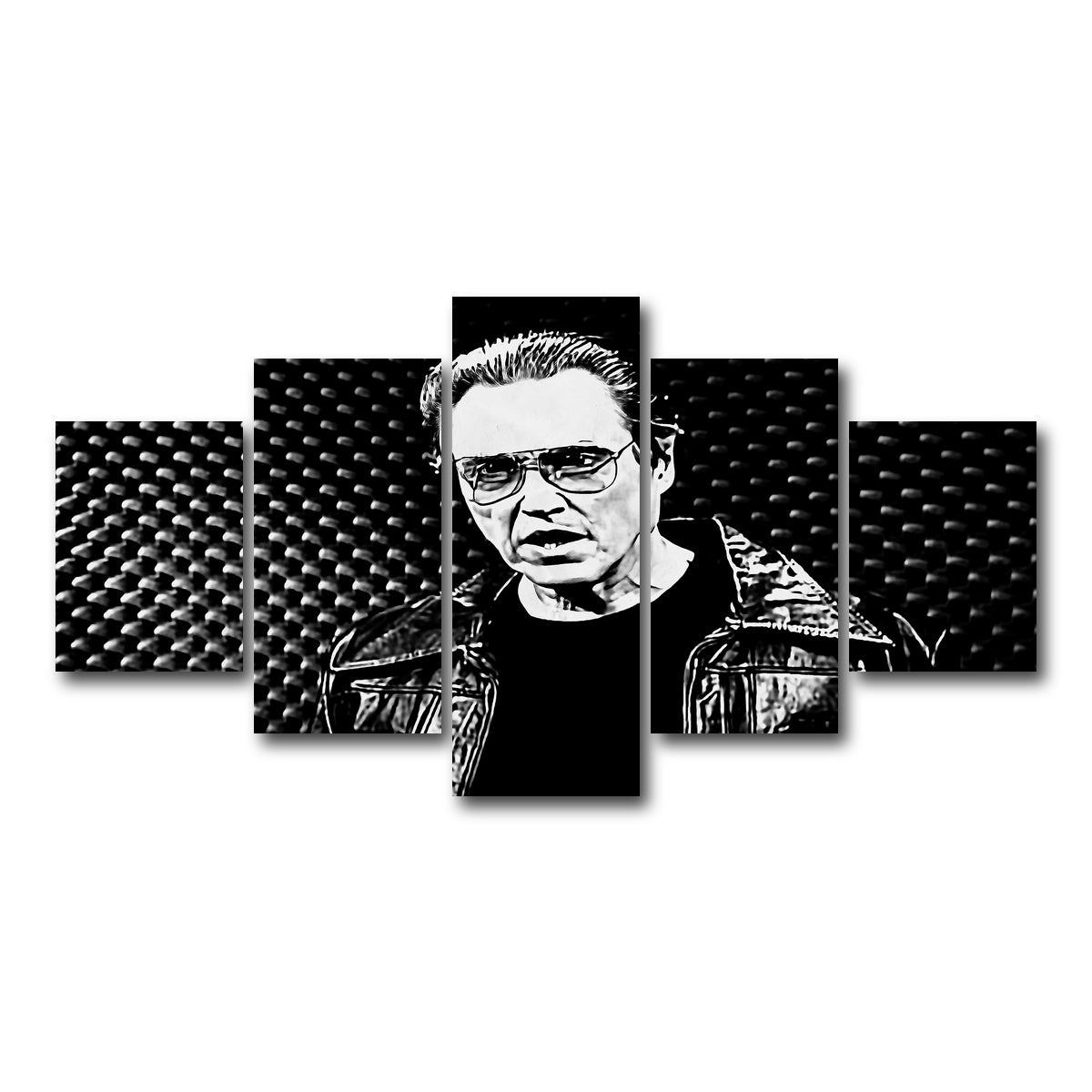 AUTO-MOCKUP WHITE | I Got a Fever Grayscale | 5 Piece | Gallery Wrap Canvas | group=5_short