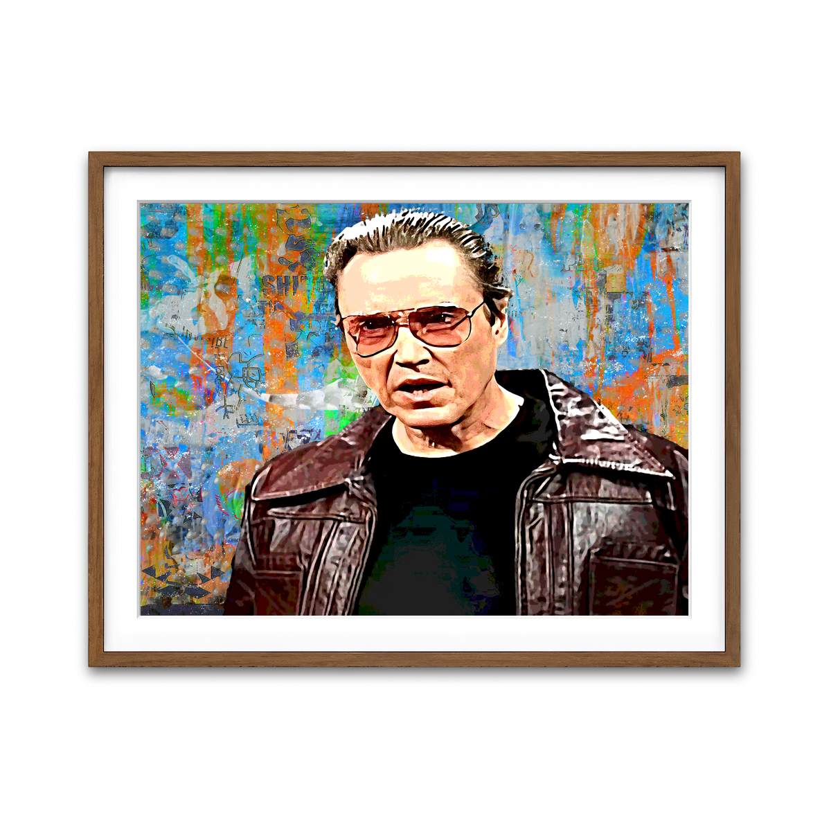 Framed Print 4x3 Walnut