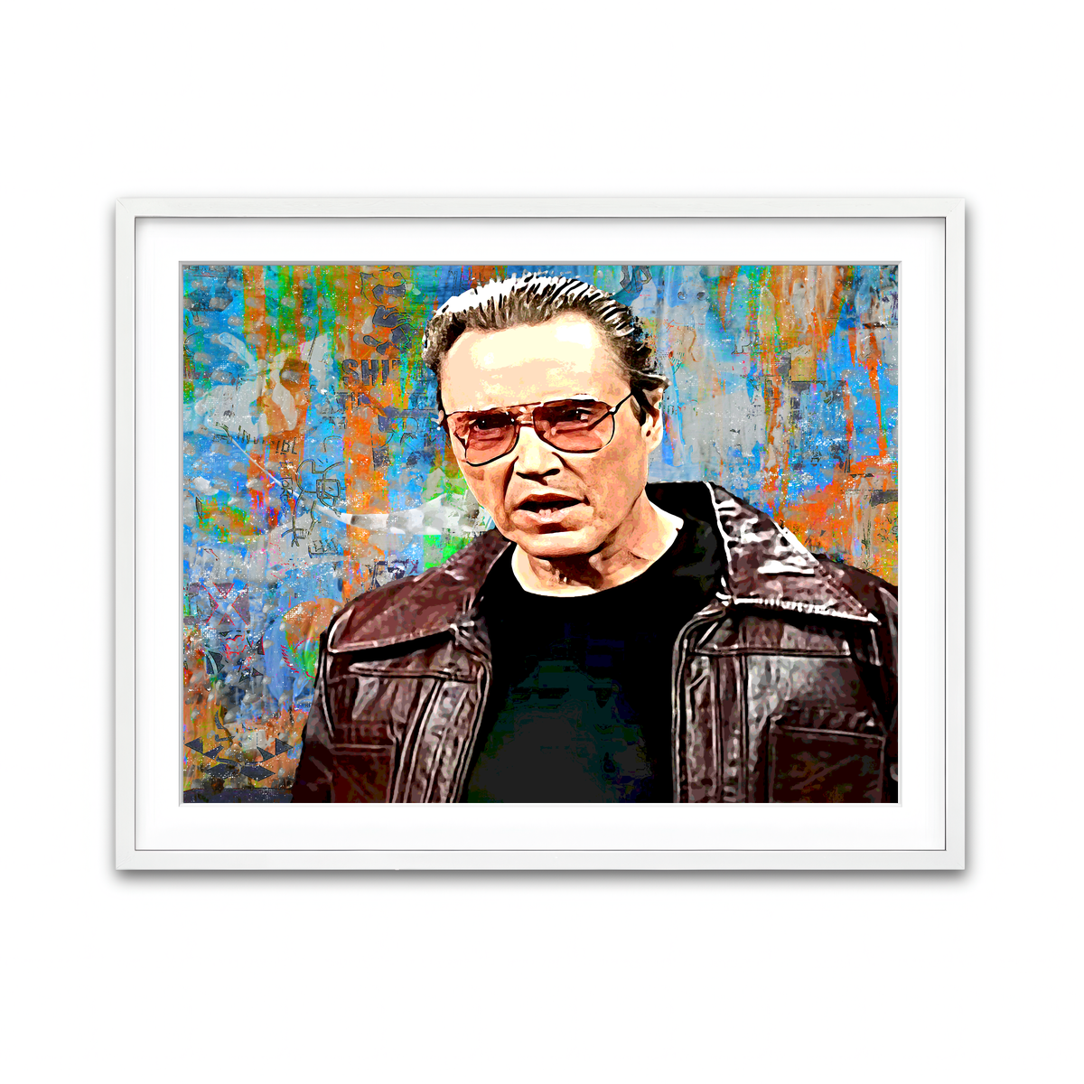 Framed Print 4x3 White