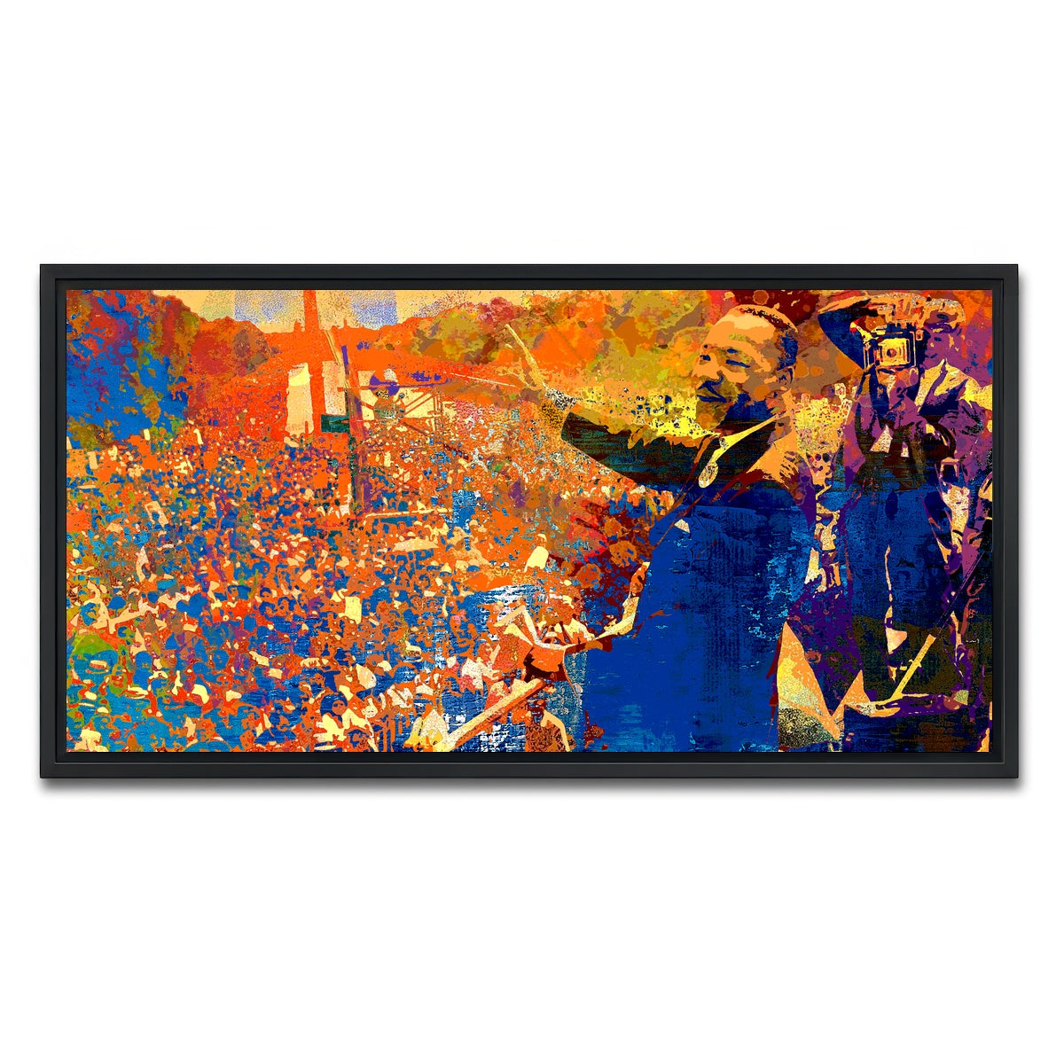 AUTO-MOCKUP WHITE | I Have a Dream | 1 Piece | Black Framed Canvas | group=2x1