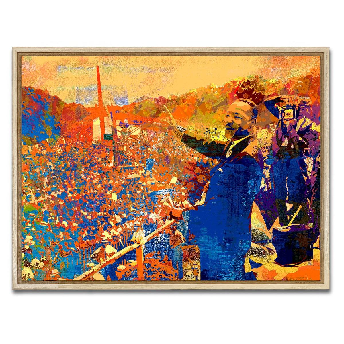 AUTO-MOCKUP WHITE | I Have a Dream | 1 Piece | Natural Framed Canvas | group=4x3